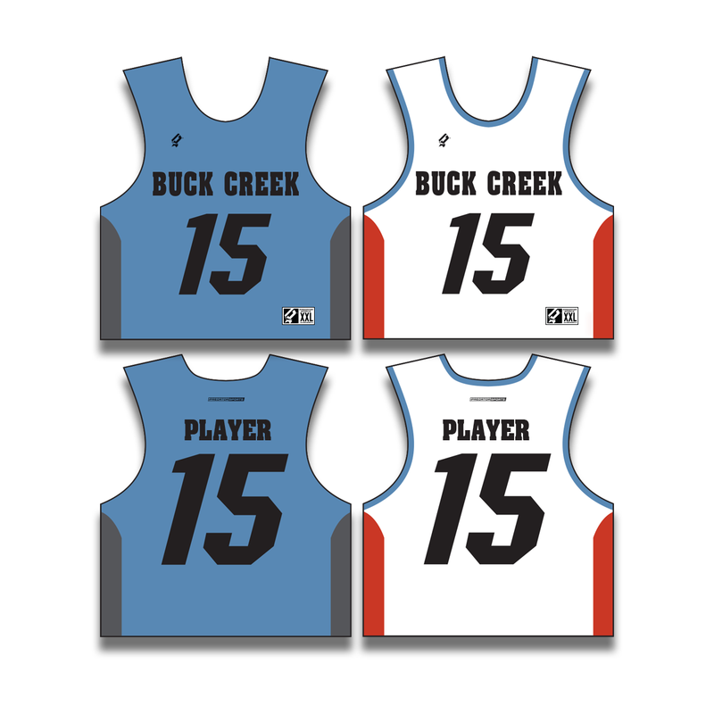 Buck Creek Lacrosse – Boys Game Day Pinnie - Lacrosseballstore