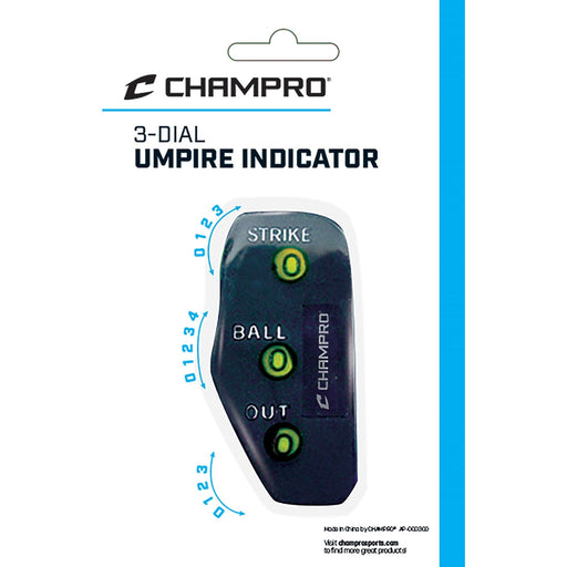 Champro 3-Dial Indicator - Retail (sold in dozens) - Lacrosseballstore