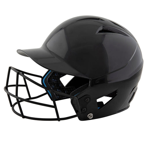 Champro HX Rookie Baseball Helmet w/Facemask; Uncoated - Lacrosseballstore
