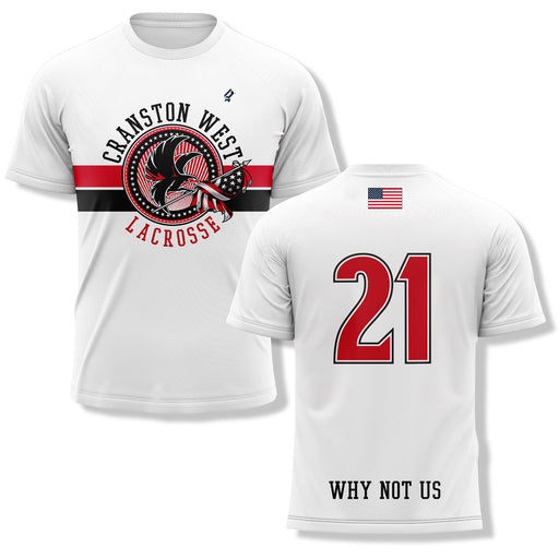 Cranston West Lacrosse - USA Shooter Shirt - Lacrosseballstore