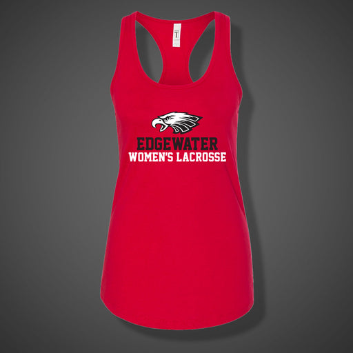Edgewater Eagles Women's Lacrosse - Ladies Tank Top - Lacrosseballstore