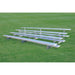 Jaypro Bleacher - 15 ft. (4 Row - Single Foot Plank) - All Aluminum - Lacrosseballstore