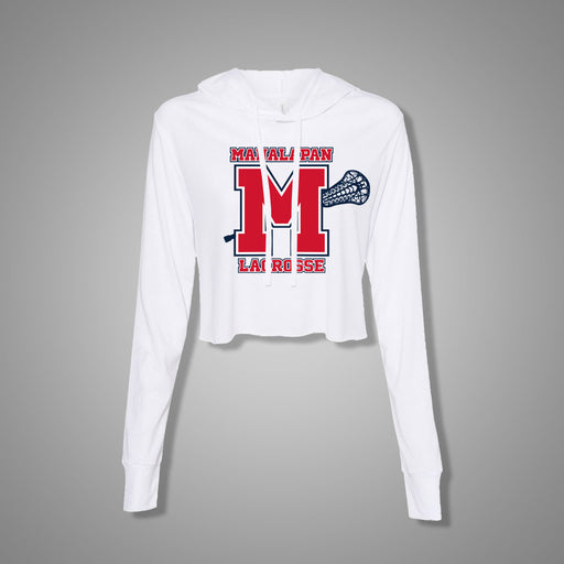 MHS Girls Lacrosse – Cropped Long Sleeve Hoodie - Lacrosseballstore