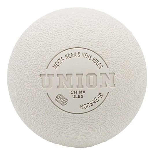 Case 120 Textured Grip White Union Lacrosse Balls - Meets NOCSAE Standard, SEI Certified, CLA Approved