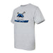 Anderson County Mustangs 50/50 Blend T-Shirt Grey