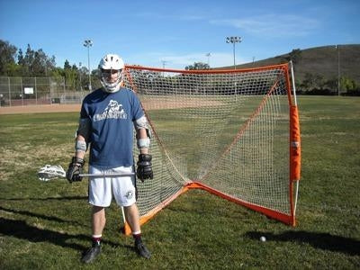 Bownet Portable Lacrosse Goal with Player
