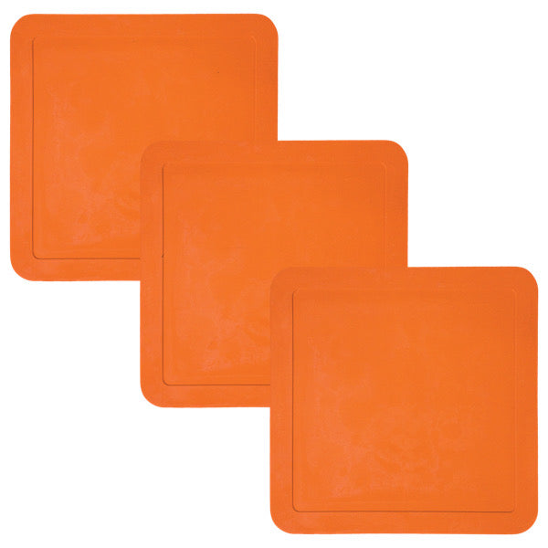 Champion Sports Indoor/Outdoor Throwdown Base Set, Orange - Lacrosseballstore