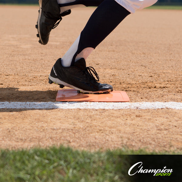 Champion Sports Indoor/Outdoor Throwdown Base Set, Orange - Lacrosseballstore