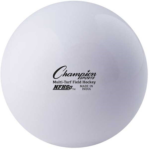 Champion Sports NFHS Multi-Turf Field Hockey Balls White