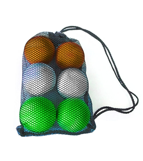 Irish Blend 6 Pack Lacrosse Balls in Mesh bag