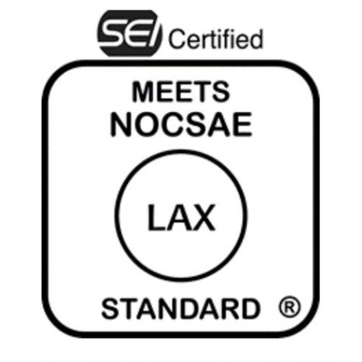 LAX NOCSAE SEI Certified LOGO 