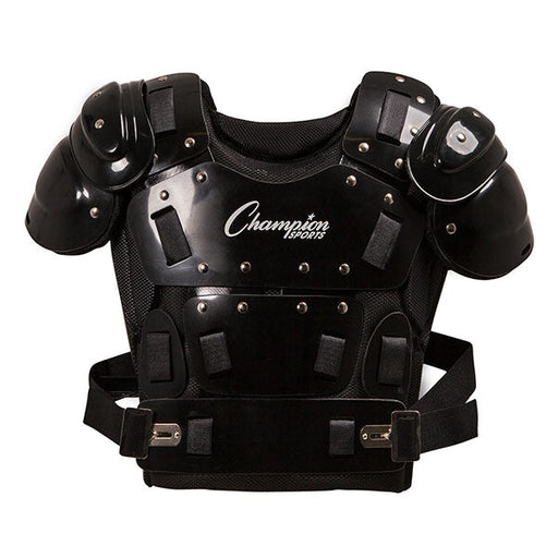 Champion Sports Outside Plastic Shield Pro Chest Protector 17" - Lacrosseballstore