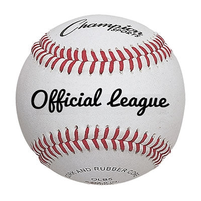 120 OLB5 leather cover and cushion cork core game baseballs