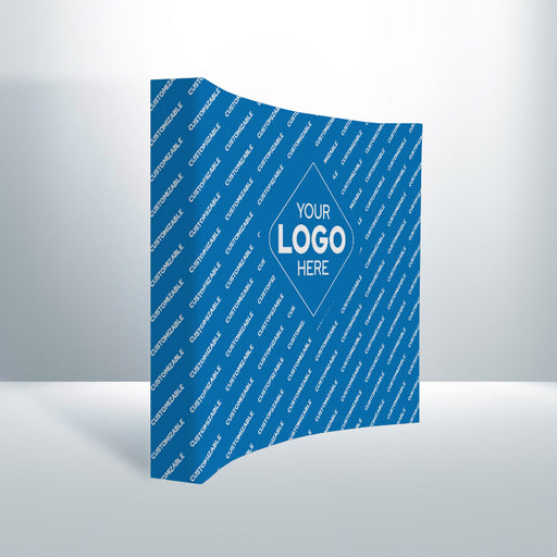 Custom Curved Popup Display Medium