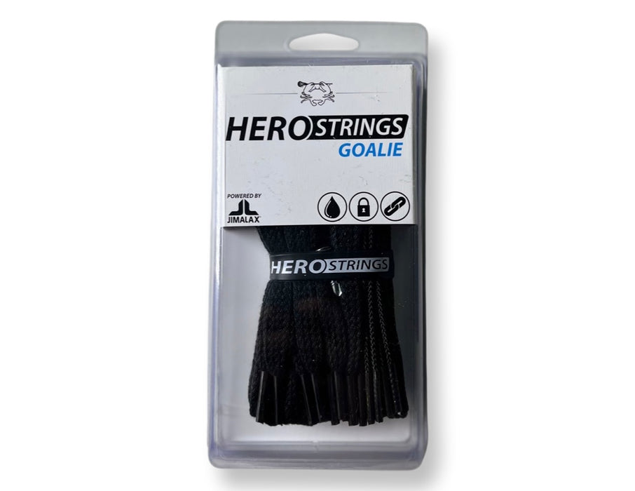 ECD Lacrosse Goalie Hero Strings Kit Black - Lacrosseballstore