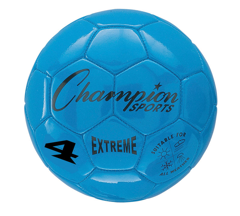 Extreme Soccer Ball  Size 4 Blue