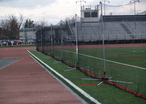 Hot Bed  90'L x 12'H Safety Netting System - Lacrosseballstore