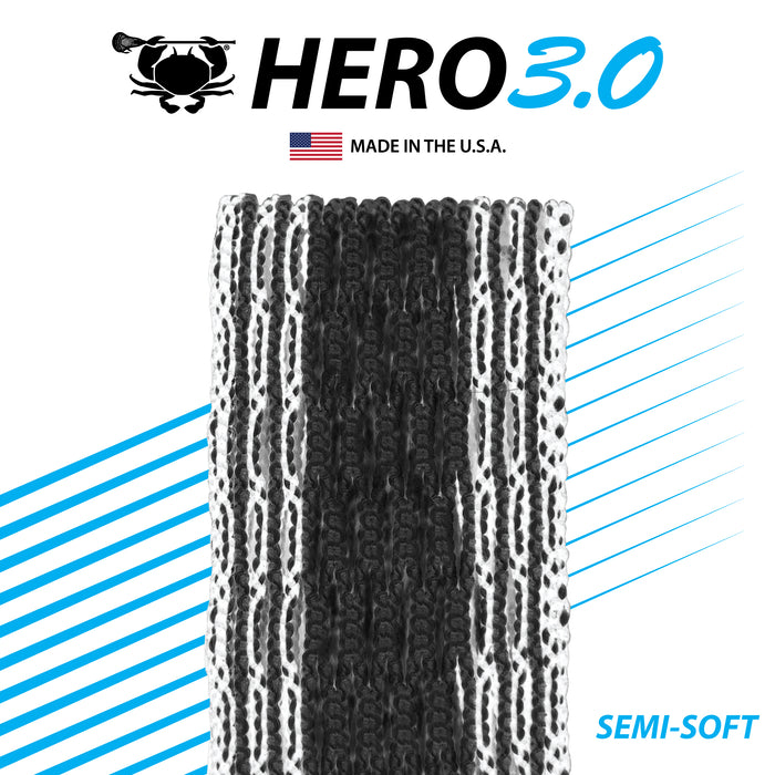 ECD Lacrosse Hero 3.0 Semi Soft Mesh - Lacrosseballstore