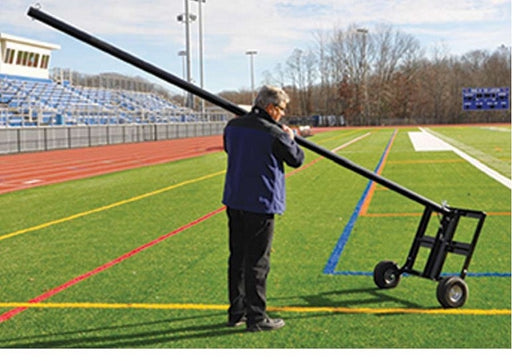 Jaypro 12' x 60' Portable Field Backstop Netting System - Lacrosseballstore