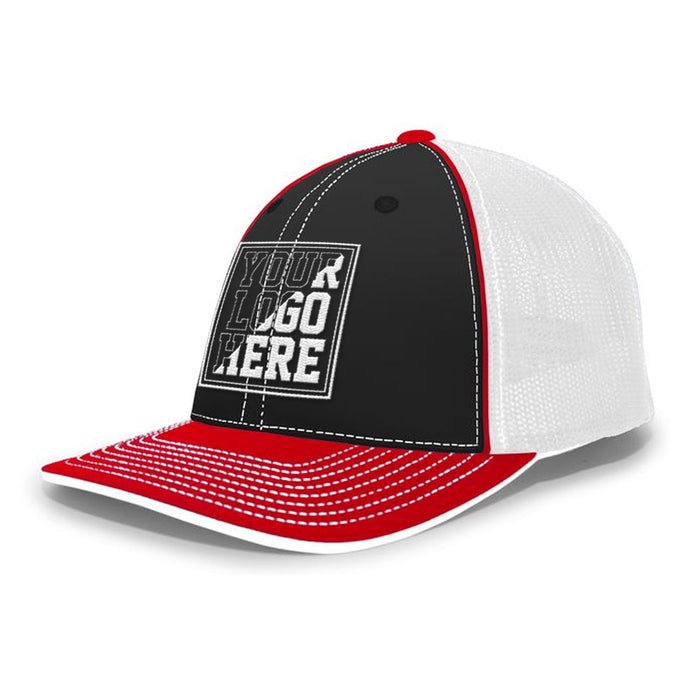 Custom Embroidered Trucker Flex - Lacrosseballstore