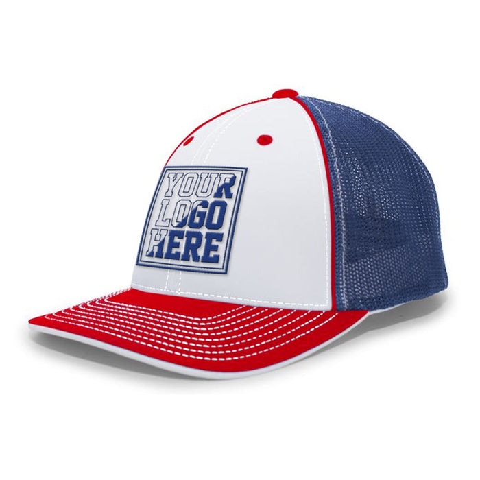 Custom Embroidered Trucker Flex - Lacrosseballstore