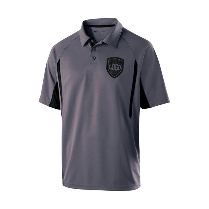 Custom Embroidered Contrast Dri-Fit Polo - Lacrosseballstore