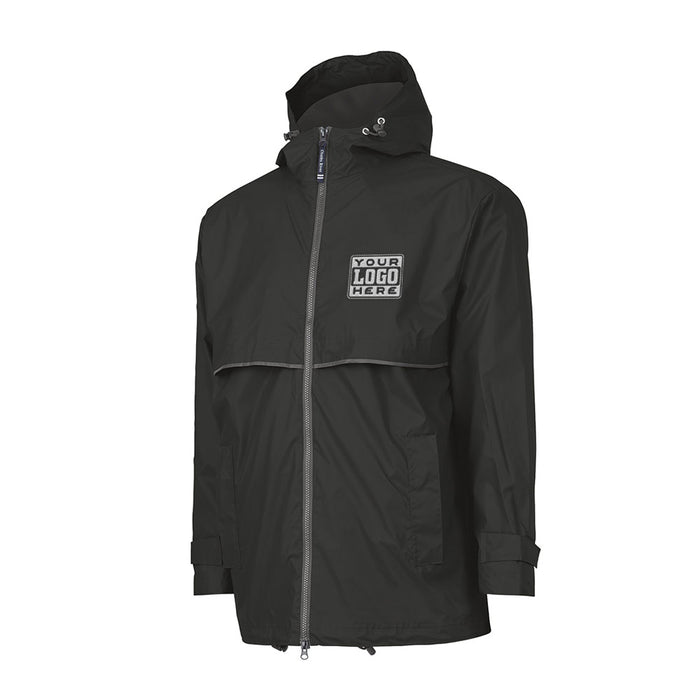 Custom Embroidered Men's Rain Jacket - Lacrosseballstore
