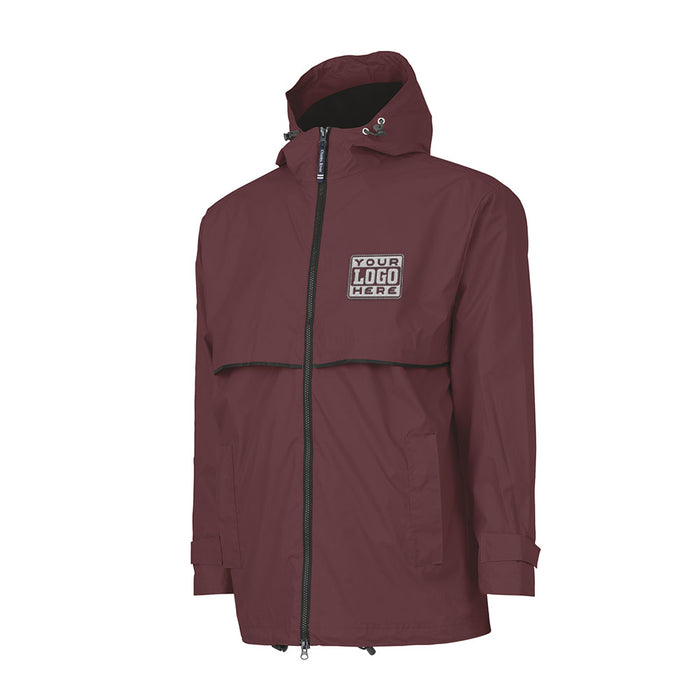 Custom Embroidered Men's Rain Jacket - Lacrosseballstore