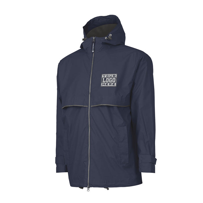 Custom Embroidered Men's Rain Jacket - Lacrosseballstore