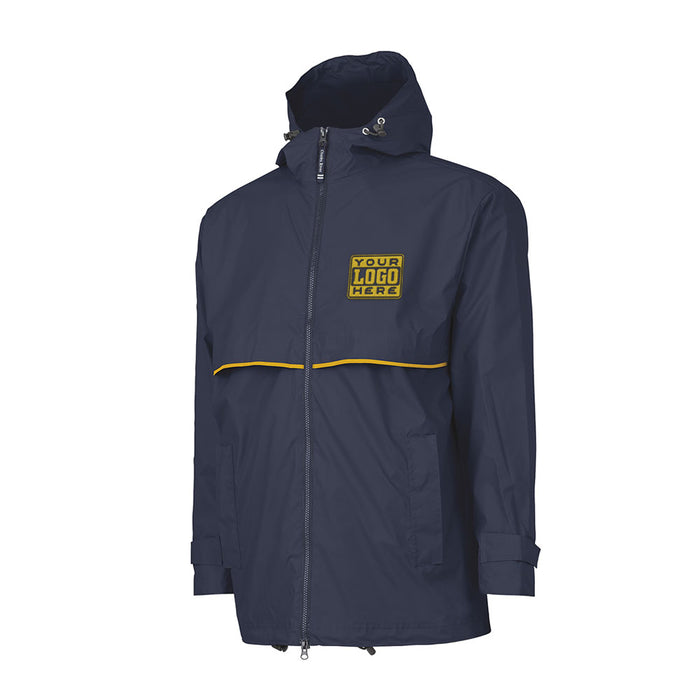 Custom Embroidered Men's Rain Jacket - Lacrosseballstore