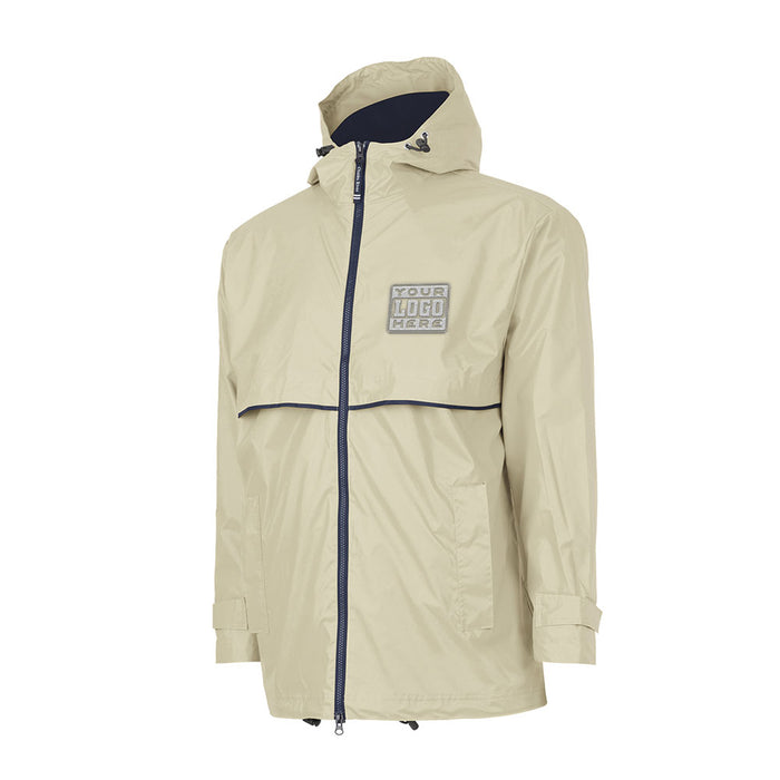 Custom Embroidered Men's Rain Jacket - Lacrosseballstore