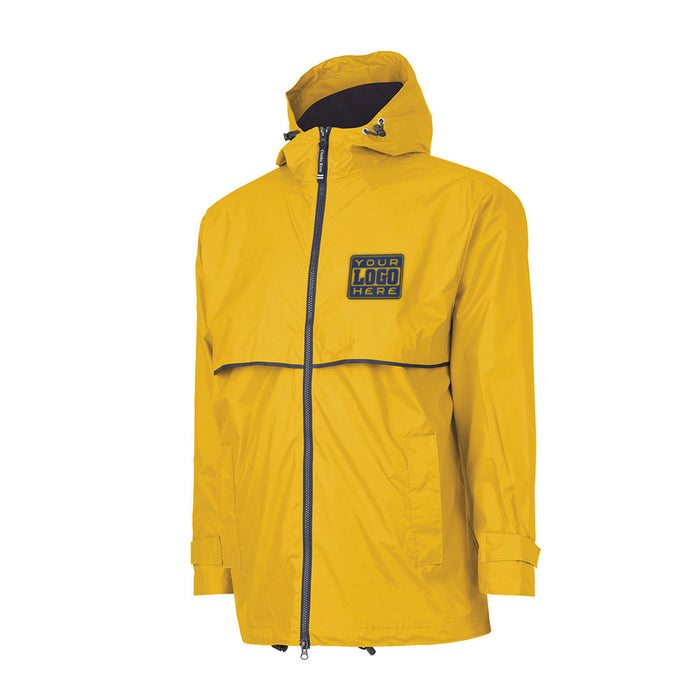 Custom Embroidered Men's Rain Jacket - Lacrosseballstore