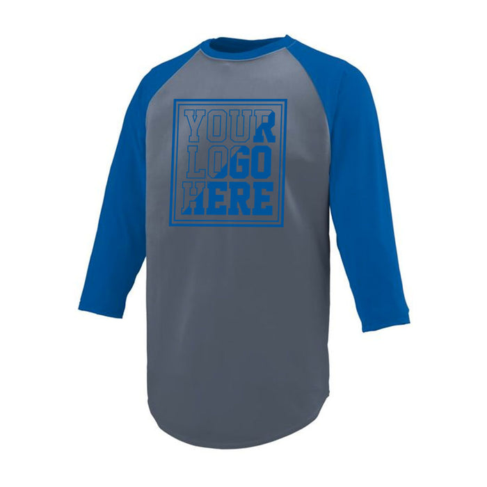 Custom Printed 3/4 Sleeve