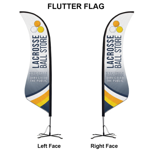 Custom Dye Sub Flutter Flag
