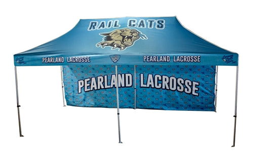 Custom Sublimated Canopy Tent - Luxury 50 Series - Lacrosseballstore