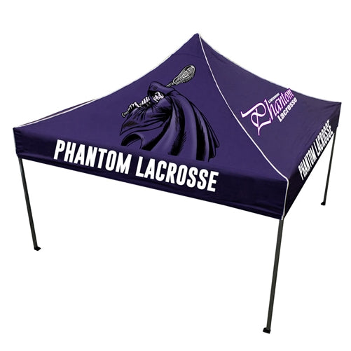 Custom Sublimated Canopy Tent - Luxury 50 Series - Lacrosseballstore