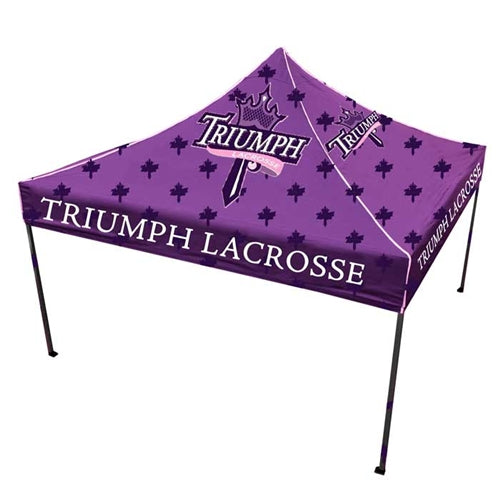 Custom Sublimated Canopy Tent - Luxury 50 Series - Lacrosseballstore