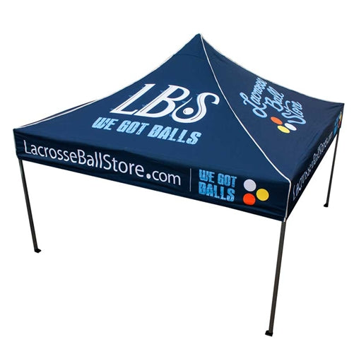 Custom Sublimated Canopy Tent - Luxury 50 Series - Lacrosseballstore