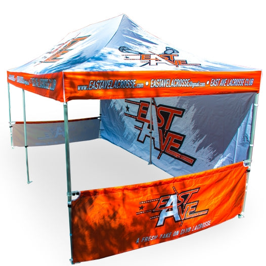 Custom Sublimated Canopy Tent - Luxury 50 Series - Lacrosseballstore