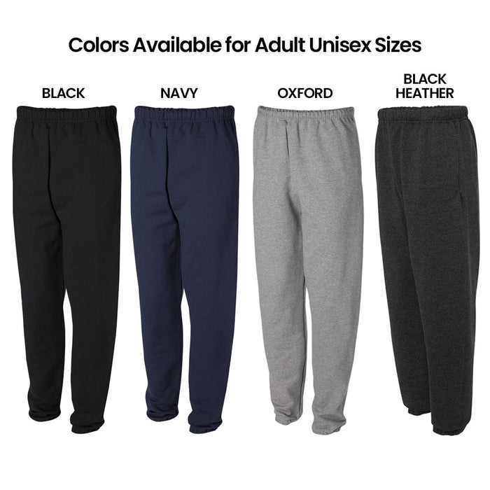 Custom Printed Cinched Bottom Sweats Colors