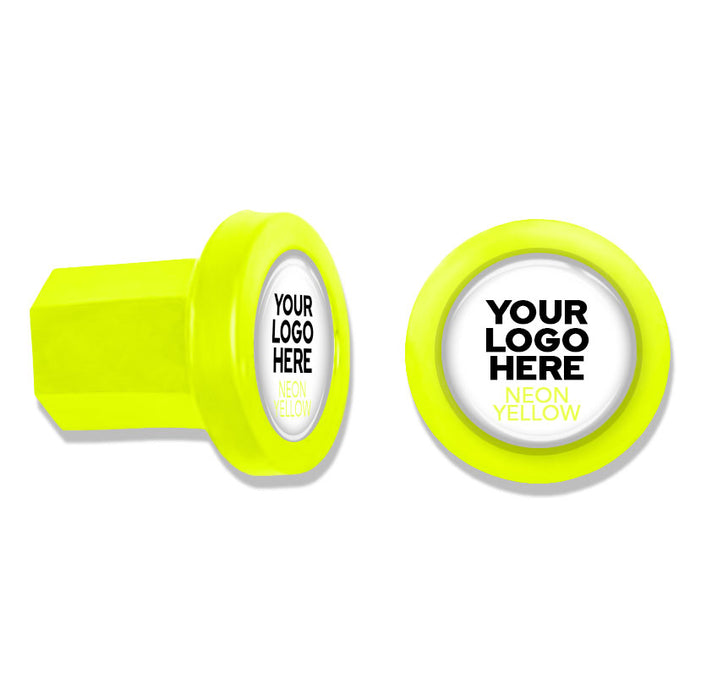 Lacrosse Custom End Cap Tapesaver-Neon Yellow