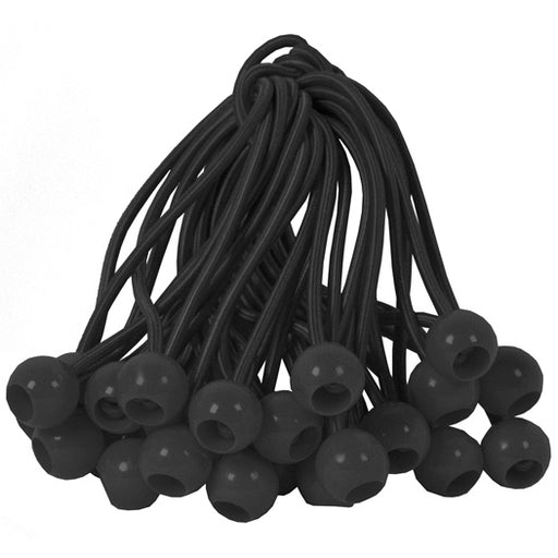 Predator Lacrosse Goal Net Ball Bungees Black