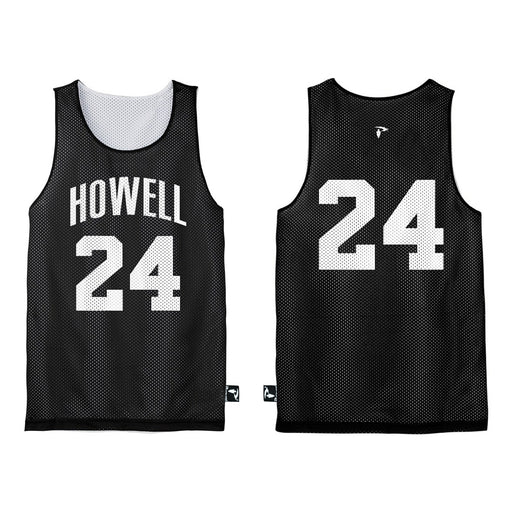 Custom Deluxe Basketball Pinnies Black
