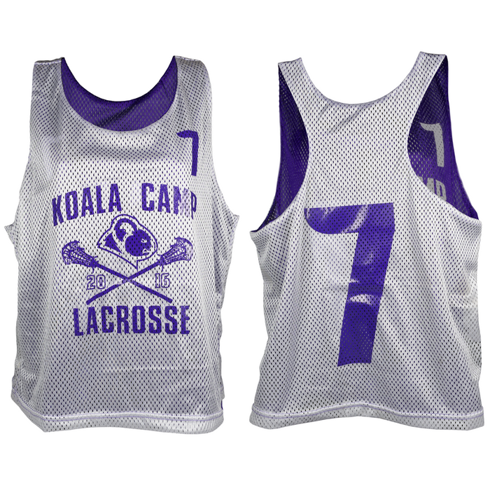 Custom Deluxe Lacrosse Pinnies - Lacrosseballstore