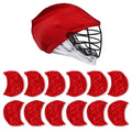 Predator Sports Helmet Covers- 12 Pack Red