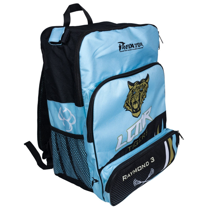 Custom Sublimated Players Backpack front2