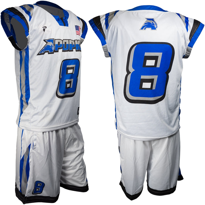Custom Lacrosse Uniform - Wide Shoulder Cut