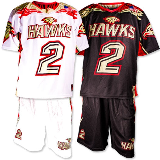 Custom Sublimated High School Lacrosse Uniform