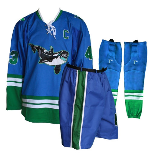 Custom Tackle Twill and Sublimated Hockey Uniform