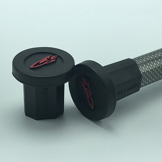 Rocket Mesh TapeSaver Butt End Cap Black